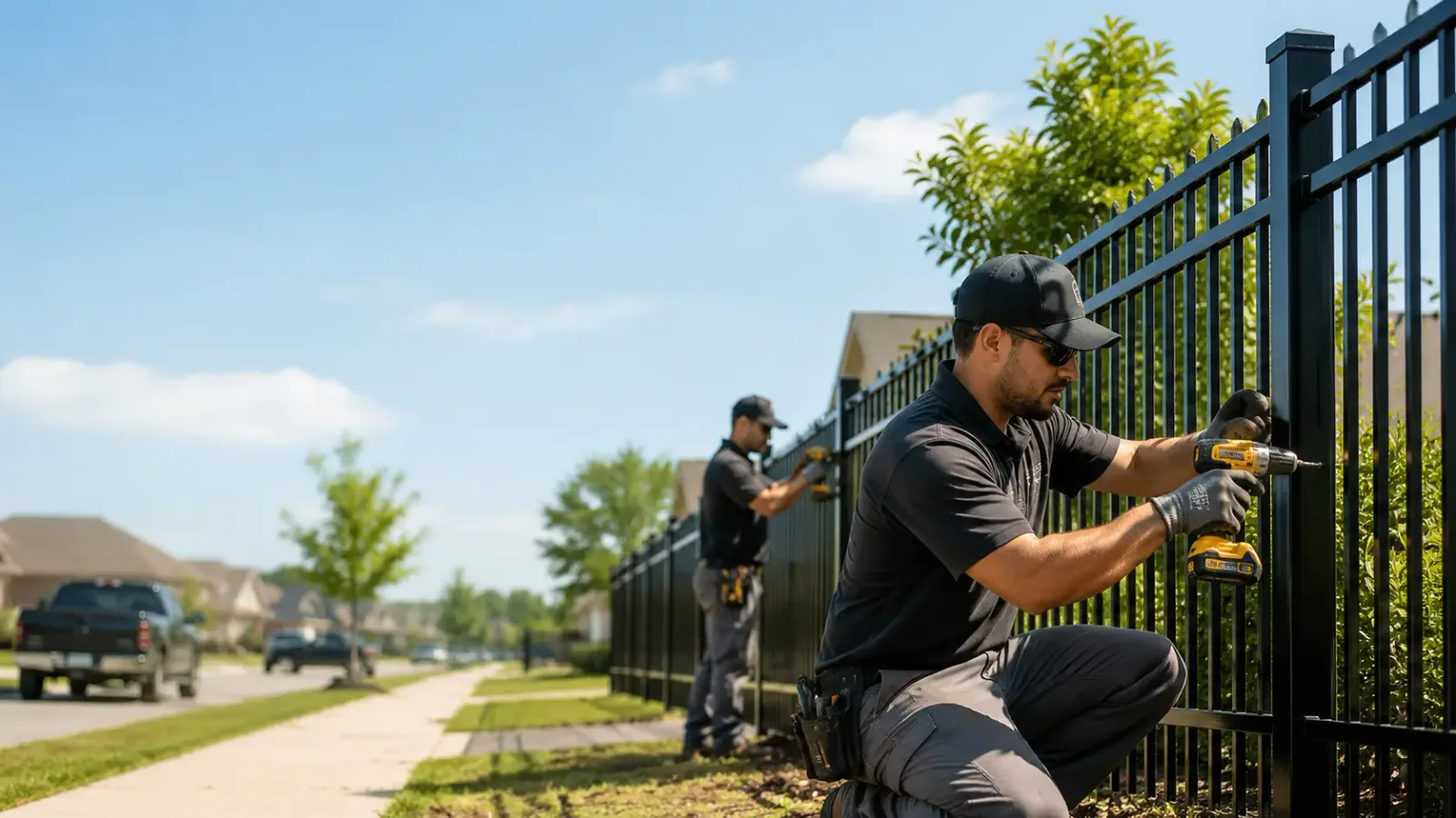 Metal Fence Installation in Kensington, OH